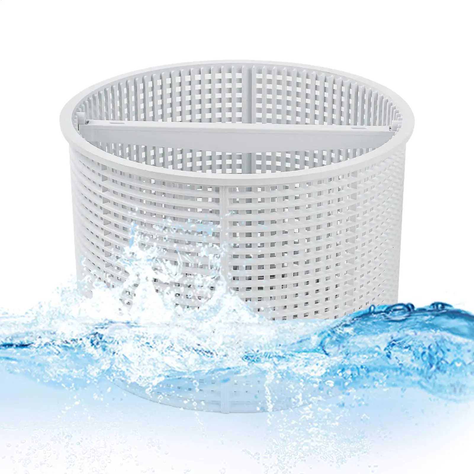 Cesta recolectora de residuos para piscinas y jacuzzis, filtro eficaz para la eliminación de hojas y desechos
