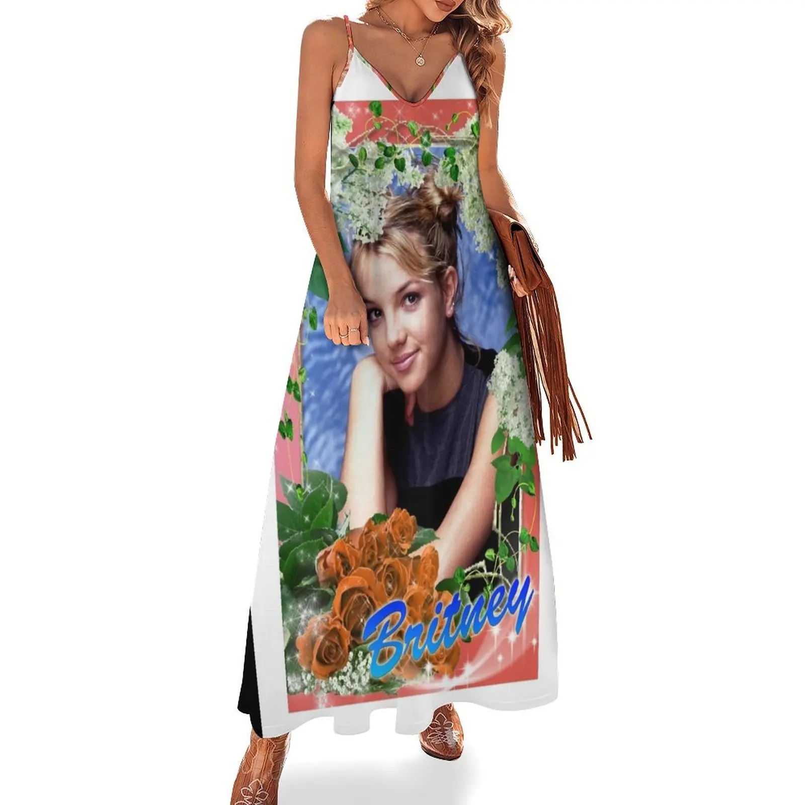 

brit fan art Sleeveless Dress Party dresses dresses summer african dresses for woman beach