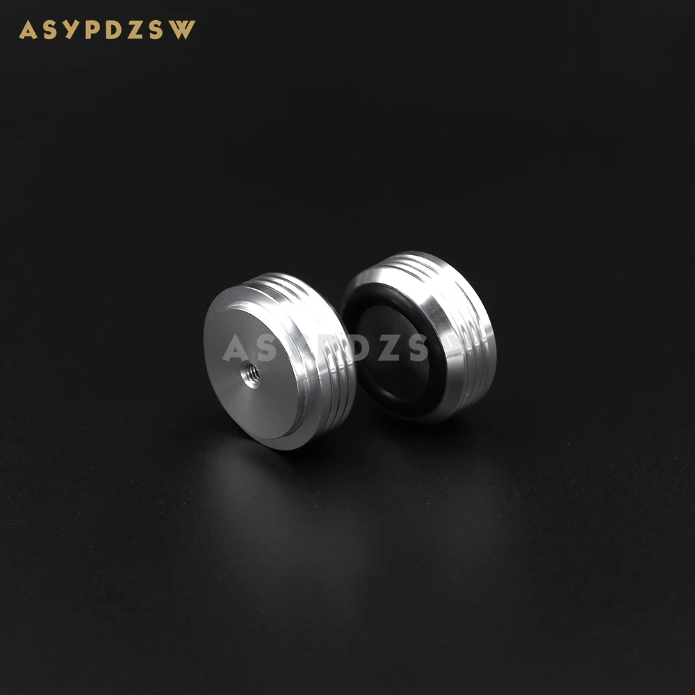 مكبر صوت كامل من الألومنيوم وسادة صدمات للأقدام ، على شكل نسيج ، أسود ، فضي ، اختياري ، 30x13 ، 4