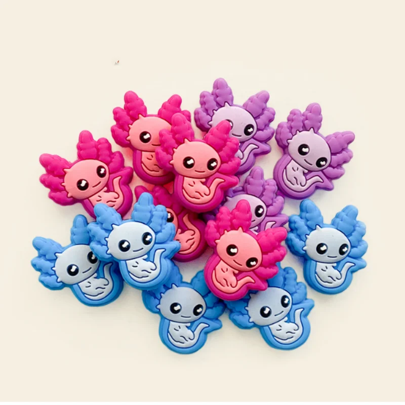 

50pcs Cartoon Silicone Focal Beads Silicone Baby Teether Children Silicone Toys DIY Pacifier Chain Newborn Thing Accessories