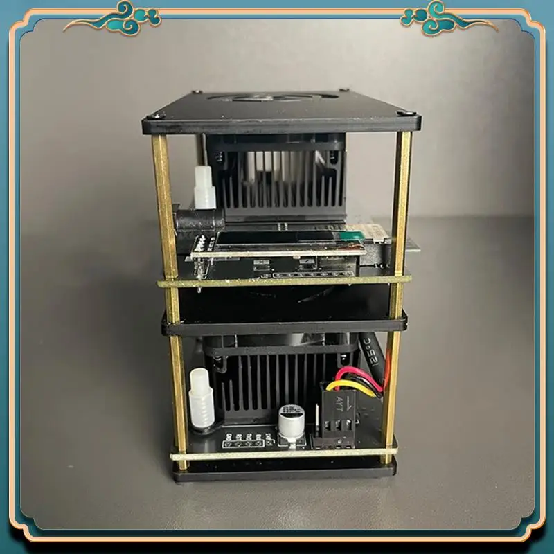 (جديد)-Bitaxe BM1397 640GH/S جهاز تعدين Bitcoin عالي الكفاءة ASIC جهاز تعدين منفرد لـ BTC Crypto Currencys Powerhouse