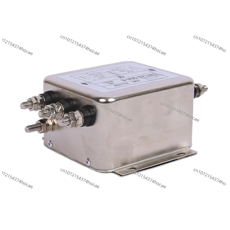 Three-phase Three/four-wire 380V AC Power Supply EMI Filter Servo Inverter Anti-interference CW12B-60A-S