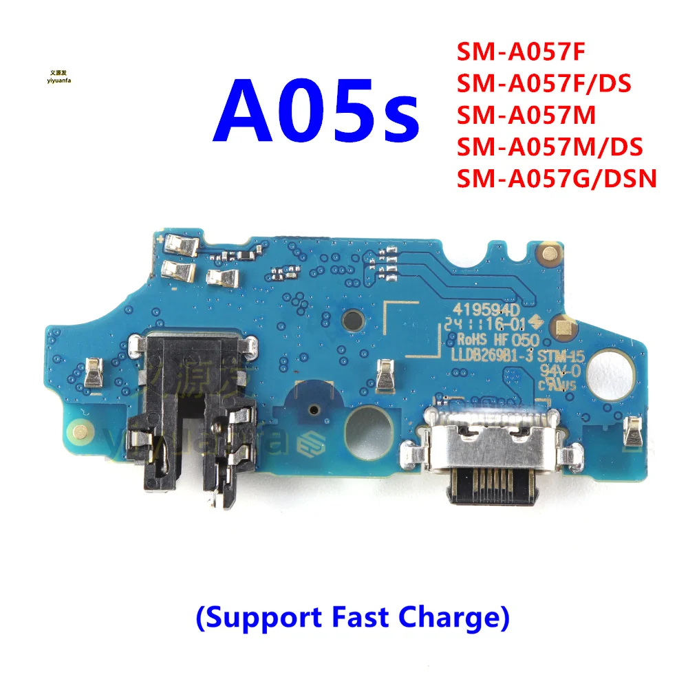 For Samsung Galaxy A05s A057F, SM-A057F/DS, A057M A057G USB Type-C Dock Charger Port Fast Charging Port Board Flex Cable