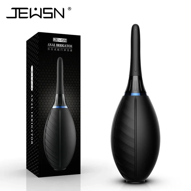 

Jeusn Silicone Douche Enema Syringe Shower Cleaning Head Anal Beads Butt Plug Attachment Nozzle Tip Gay Sex Toy for Man Woman