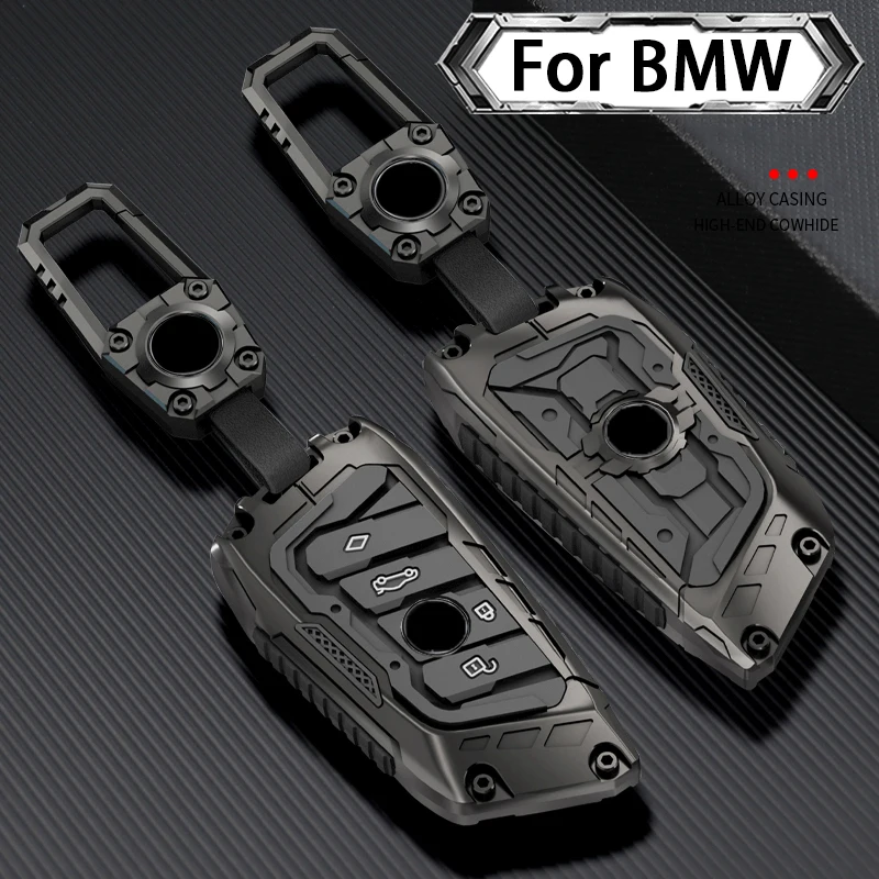 Zinc Alloy Car Key Case Cover Shell Fob For BMW F30 F31 F32 F34 F20 F21 F07 F10 1 3 5 7 Series X1 X3 G01 X4 G02 X5 F15 F16 M3 M4