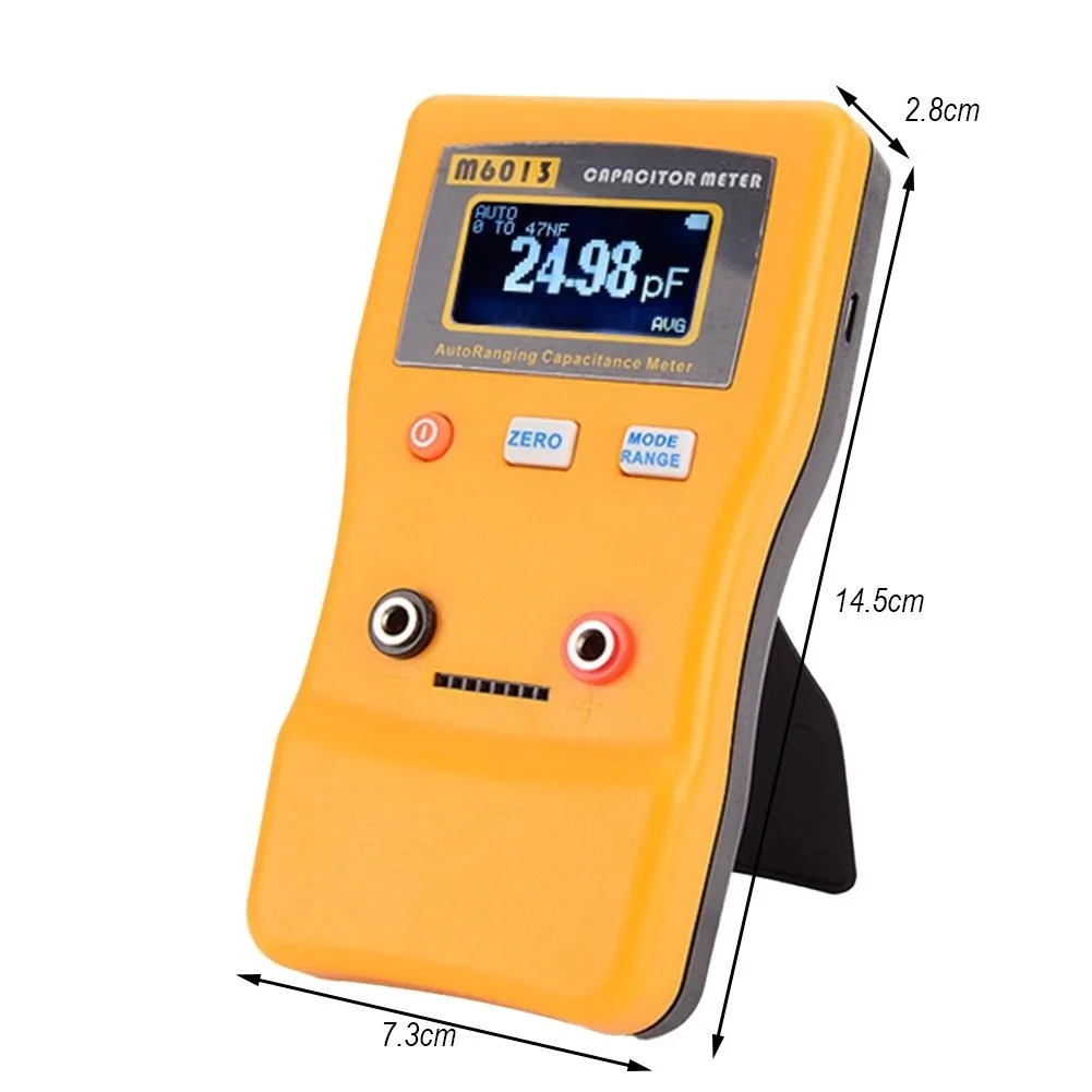 For Dimly Lit Workshops Digital Capacitance Meter Capacitor Testing Tool Professional Capacitance Measurement Tool