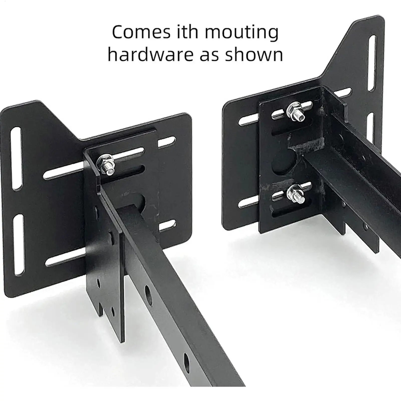 Headboard Brackets 2 Pieces Heavy Duty Metal Adapter With Hardware Headboard Bed Frame Brackets For Wall Sleep Cave Footboard