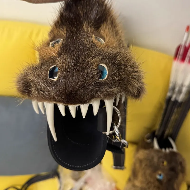 Masque de crâne de fête, dents longues, squelette de démon, demi-masque, loup, Dragon, tigre, Houjuu Nue, accessoires de Costume d'halloween, 2025