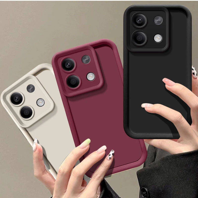 

Чехол для Xiaomi 14T 13T 11T Poco X5 X6 F6 Pro Funda Redmi Note 13 12 11 14 Pro 5G Coque Противоударный бампер Мягкий силиконовый чехол