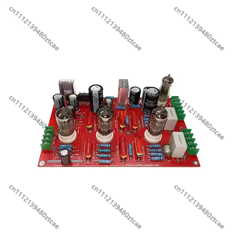 Vacuum Tube Preamplifier PCB With Tube Rectifier Fit 6Z4 6X4 Rectifier Tube HIFI Audio Amplifier DIY Circuit Board