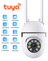 2MP 1080p Tuya Smart Life Full Color Wireless PTZ IP Dome Camera AI Humanoid Auto Tracking Home Security CCTV Baby Monitor