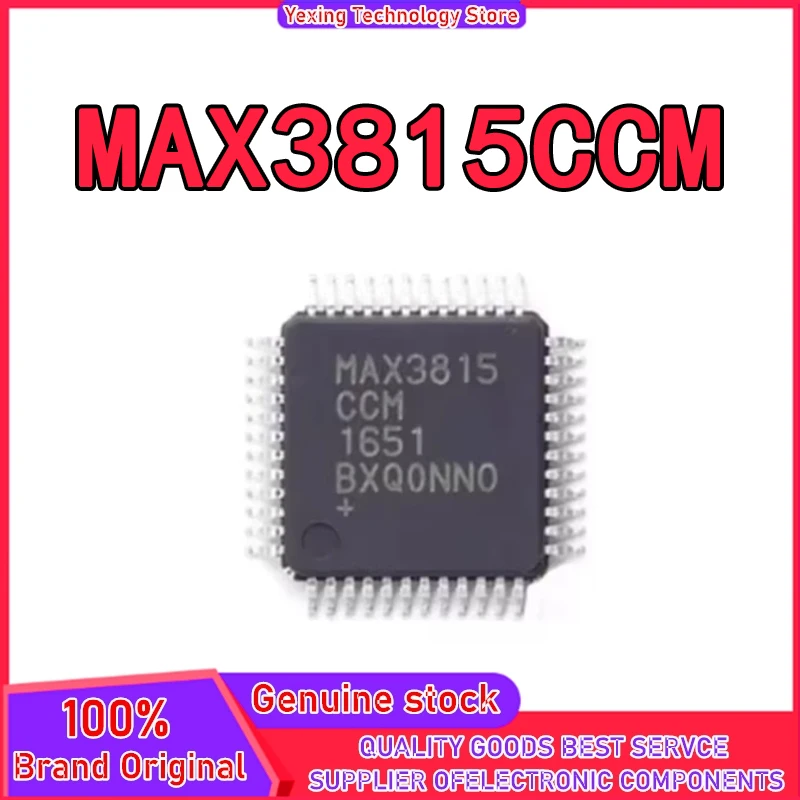 MAX3815CCM MAX3815 MAX3815CCM + TD TQFP48 متوفر 100% جديد