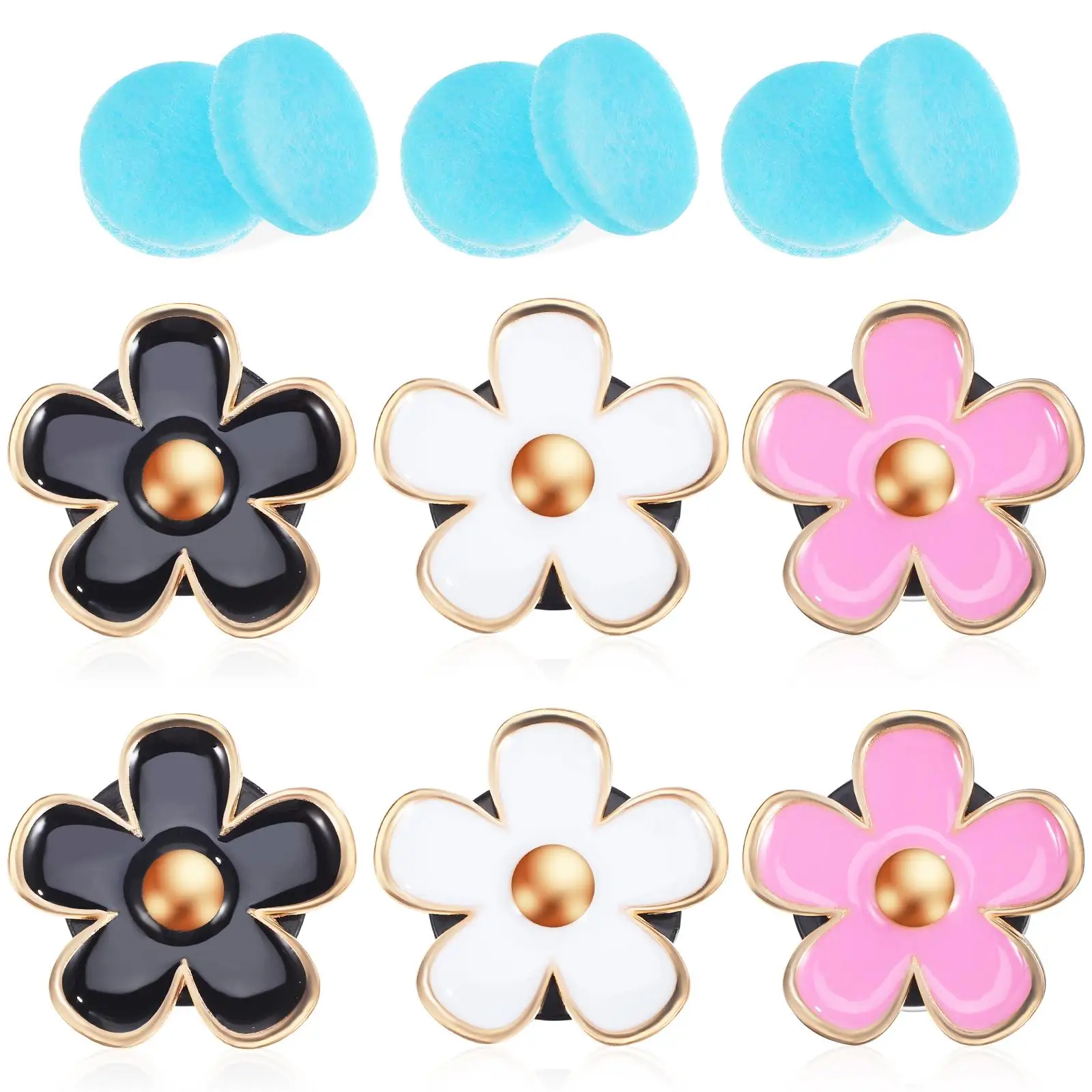 6 Pcs Car Aromatherapy Clip Vent Clips Cars Air Freshener Fresheners Perfume For Accessories Women