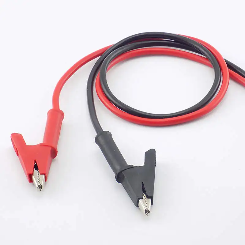 

1 м тестовый провод, двухсторонний электрический разъем типа «банан» и зажим «крокодил», мультиметр «крокодил», 15 А, тестовый разъем «сделай сам»