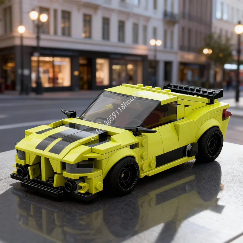 309pcs MOC BMWedd Alternative Build City Champions Model Building Blocks Construction Toys Christmas Gifts Idea Education