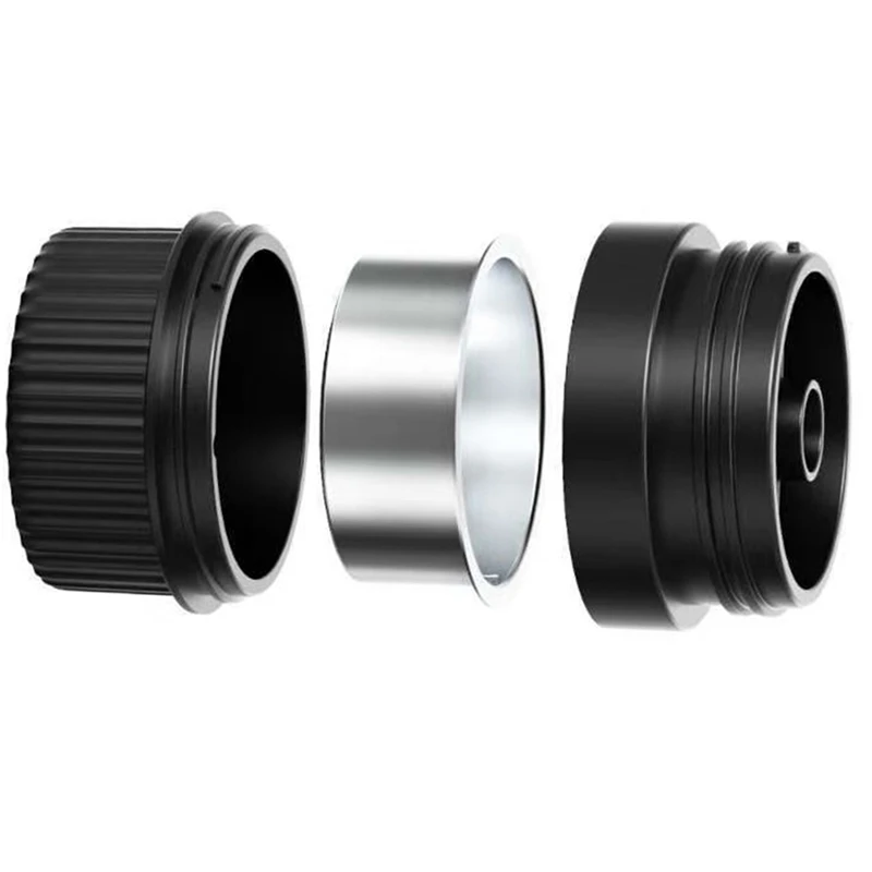 51mm Espresso Machine Pressure-Boosting Portafilter Assembly Coffee Powder & Capsule Holder for Coffee Lovers [mriae Parts]
