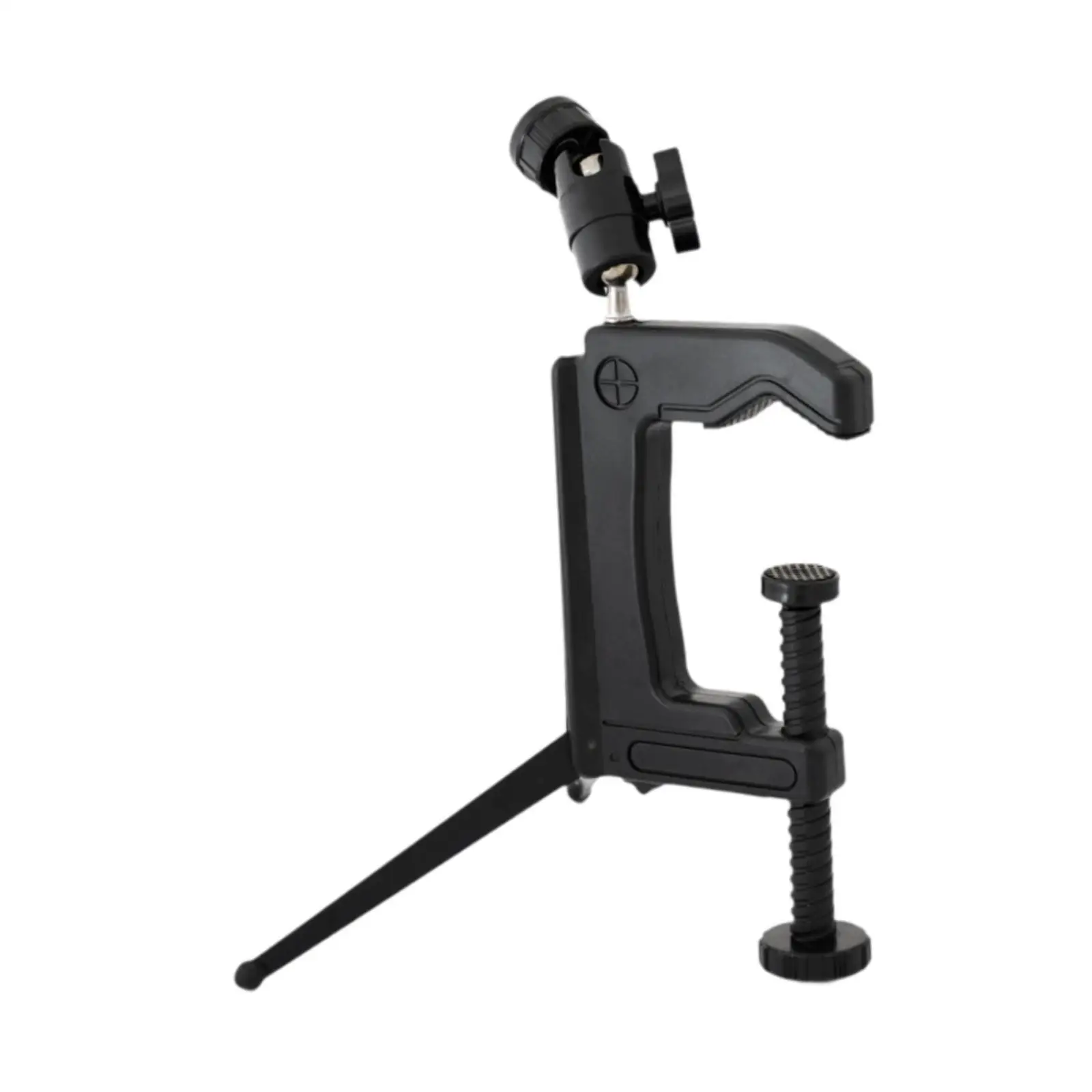 C-clamp Tripod Stand Clamp Included Desktop Lightweight Desktop Tripod Stand Mini Tripod for Video Outdoor DSLR Camera Camcorder