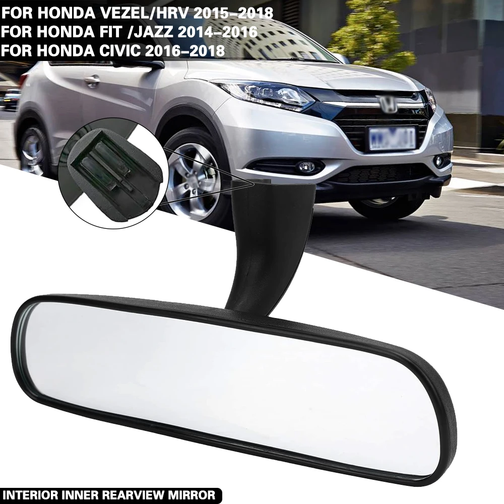 Interior Rearview Mirror for Honda Fit City Civic XR-V Accord 2015 For Acura CDX 2016 Rearview 76400-T5A-J01