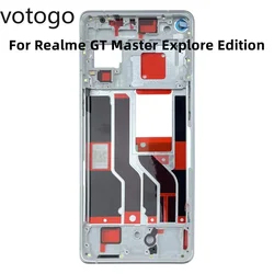 Middle Frame Bezel For Realme GT Master Explore Edition / RMX3366 Front LCD Holder Screen Digitizer Mid Plate Housing Replace