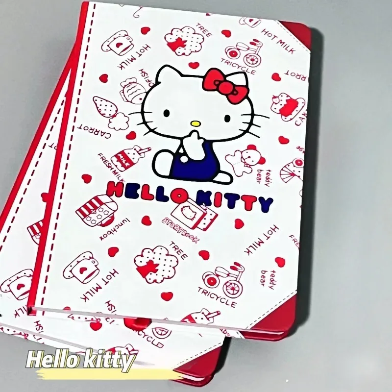 Sanrio Hello Kitty Notebook A5 Kitty Printed High-looking and Cute Hand Diary with Different Patterns, Perfect As A Gift