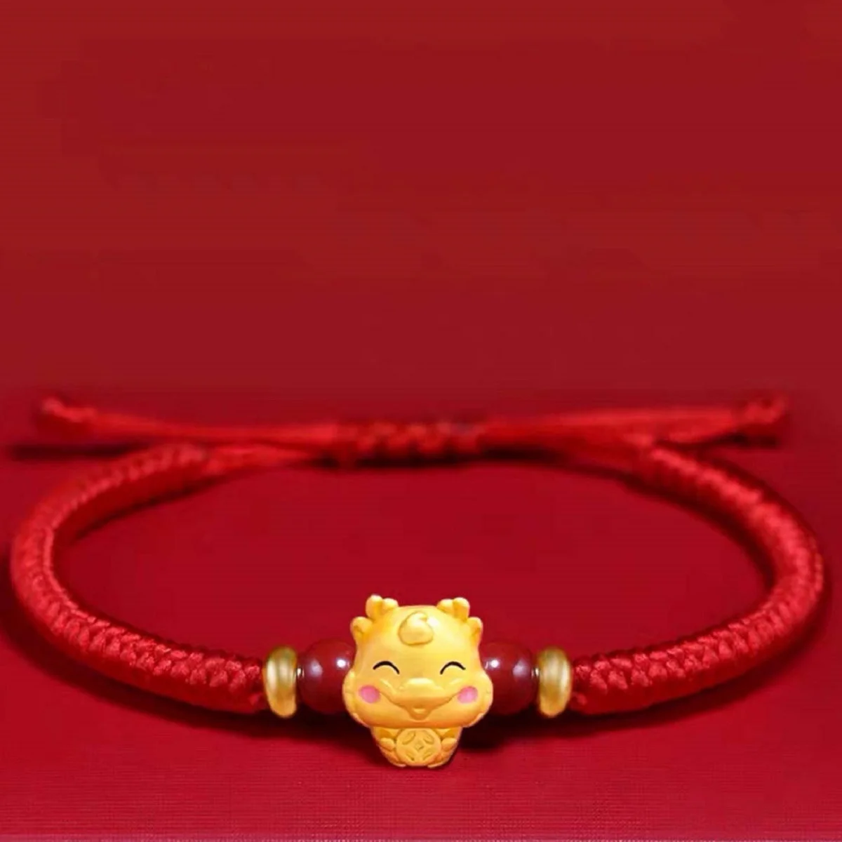 12 Constellation Zodiac Sign Adjustable Couple Bracelet Lucky Red Rope Charm Animal Pendant Bracelet for Women Men Birthday Gift