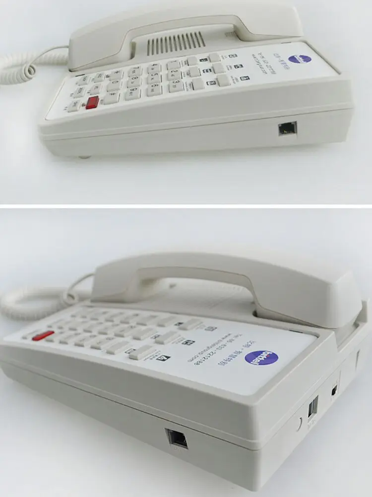 Bittel Budget Star Hotelzimmer Telefon 12A-6S Hotel Apartment Festnetztelefon modischer Sitz