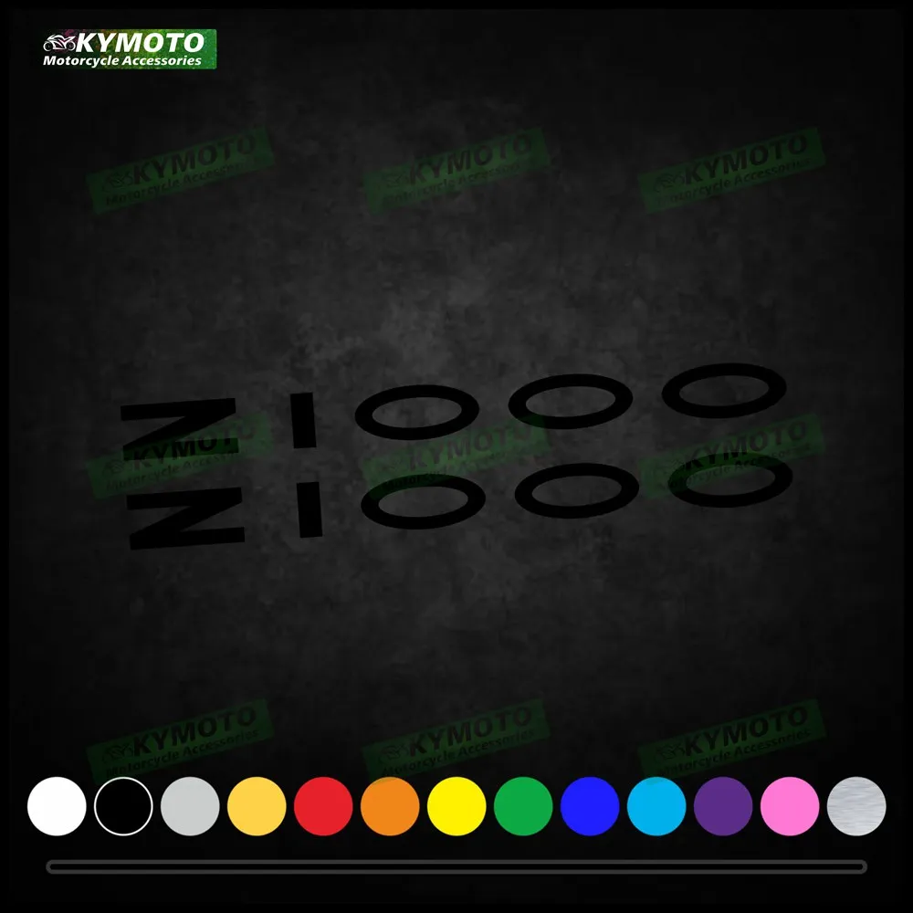 

For Z1000 Z 1000 motorcycle accessories decals fairing decoration helmet fuel tank engine logo reflective waterproof sticker