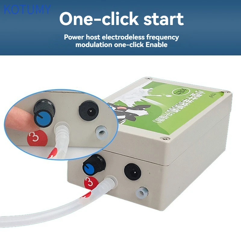 5L Pulsation Milking Machine For Cows/Sheep, With Adjustable Speed, Freeing Both Hands