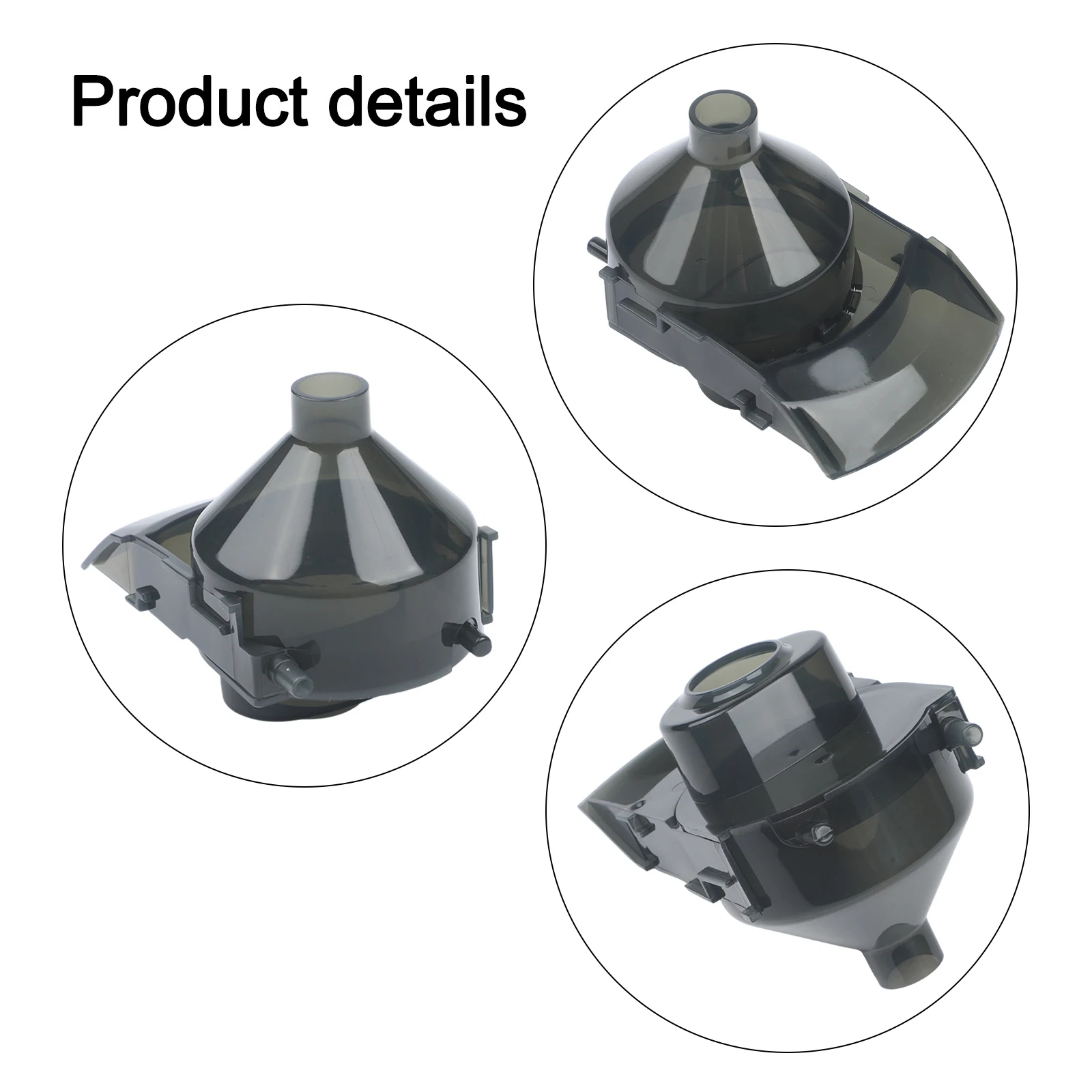 Replacement Funnel Set 2pcs for Baby Brezza Milk Frother Works with Standard Milk Dispenser Units PP Construction