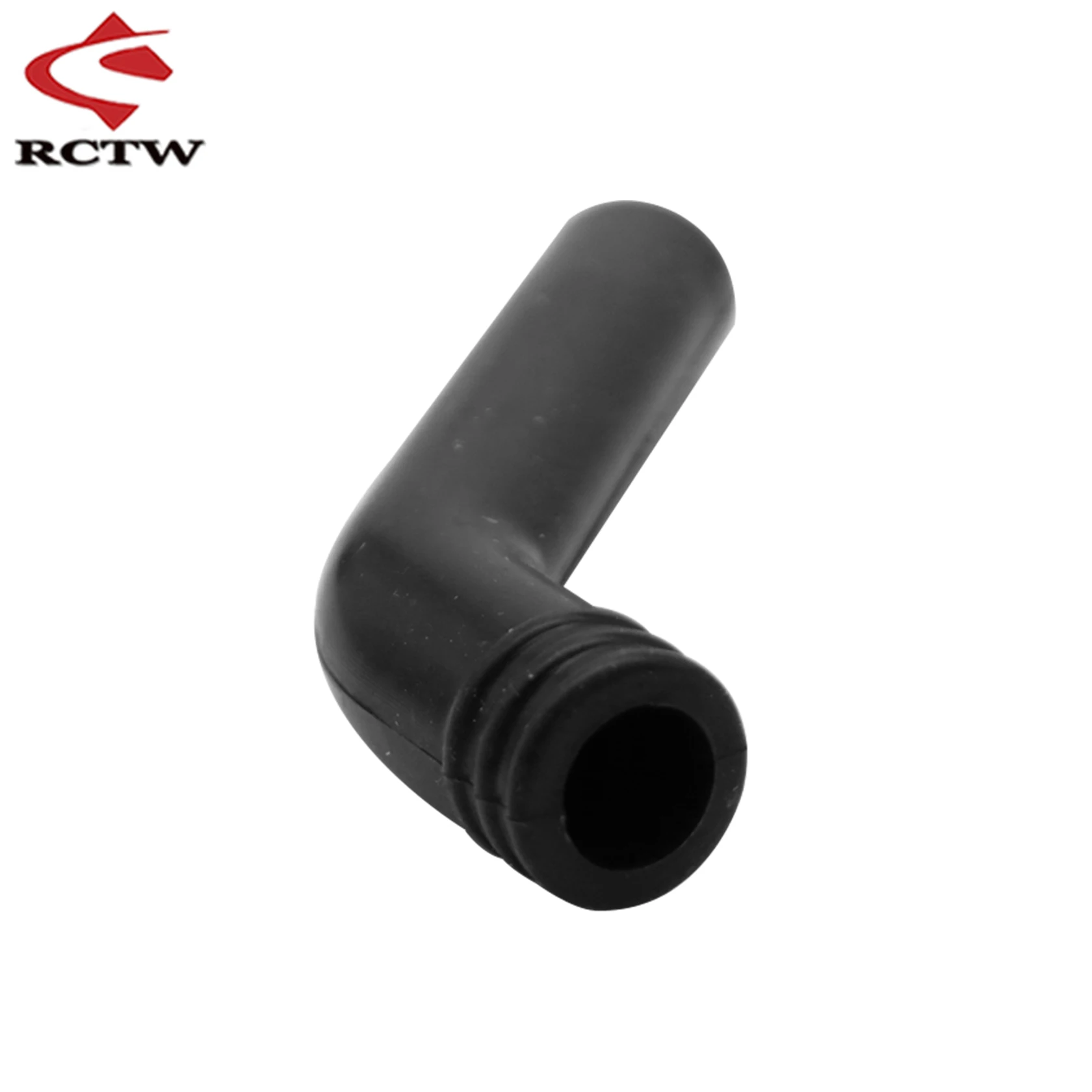 Rubber Exhaust Pipe Extended Tube for 1/5 Losi 5ive-T ROFUN Rovan LT King Motor X2 Rc Car Parts