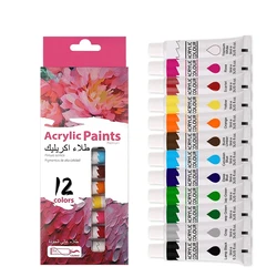 Pigmento acrílico para Arte de Estudiantes, 12 colores, 9mL, pintura de Graffiti, pigmento de bricolaje, paredes pintadas a mano