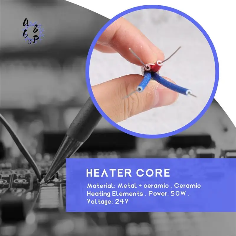 A68P-2Pcs A1321 عناصر التدفئة 24 فولت 50 واط سخان الأساسية ل هاكو 936 937 8586 سبيكة لحام Saike محطة لحام