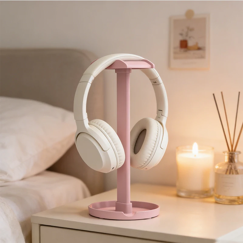 ITLY Z2 Get Rid of Misplacement and Losing Bluetooth Earphone Stand, Multi-Color Desktop Earphone Display Rack view 3
