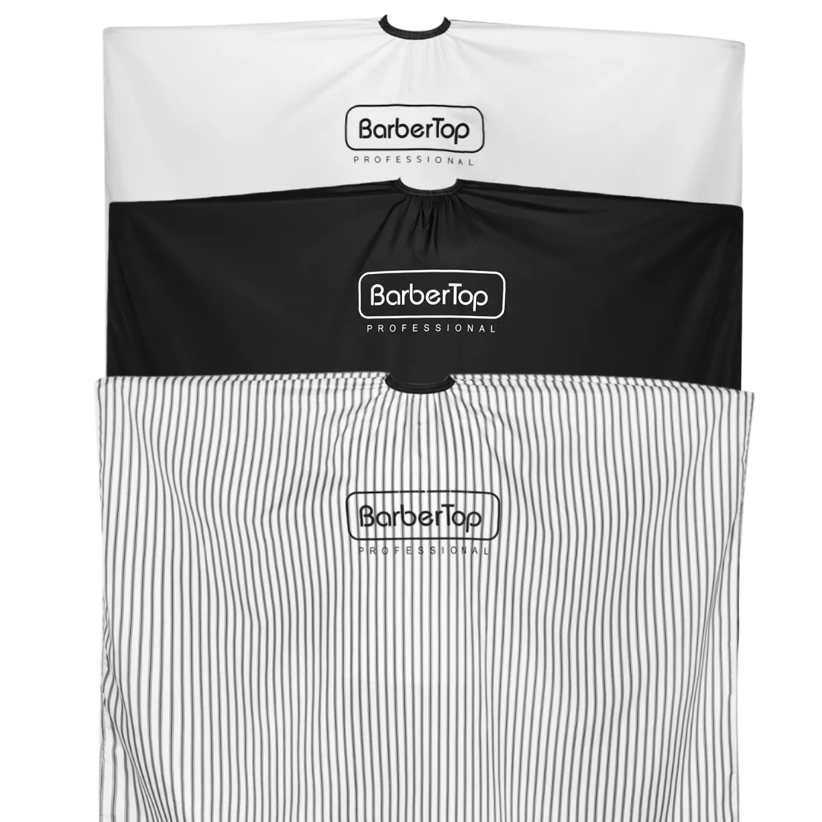 

Barbertop Waterproof Anti-Static Haircut Cape - Premium Quality Spring Polyester Styling Cloak for Hairdressers and Barbers