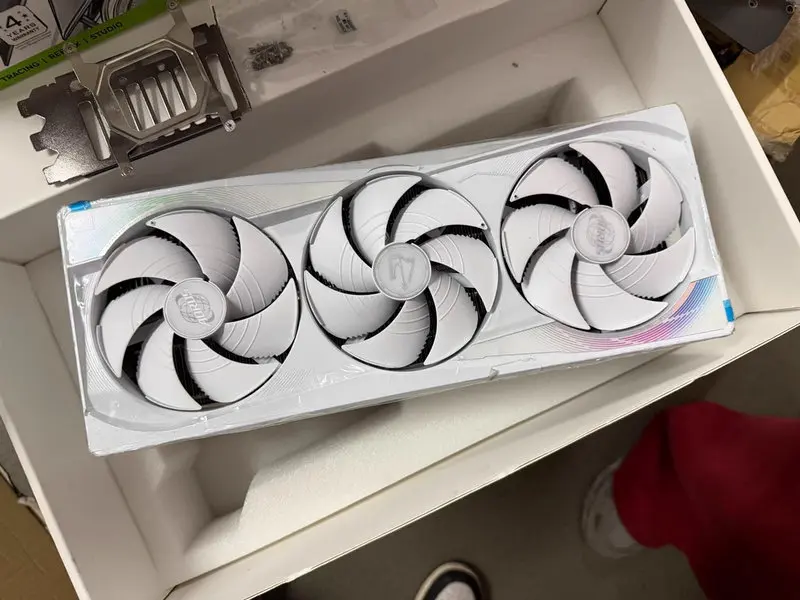 The Radiator Cooler for Gigabyte RTX5090 AORUS MASTER Graphics Video Card with Backplate