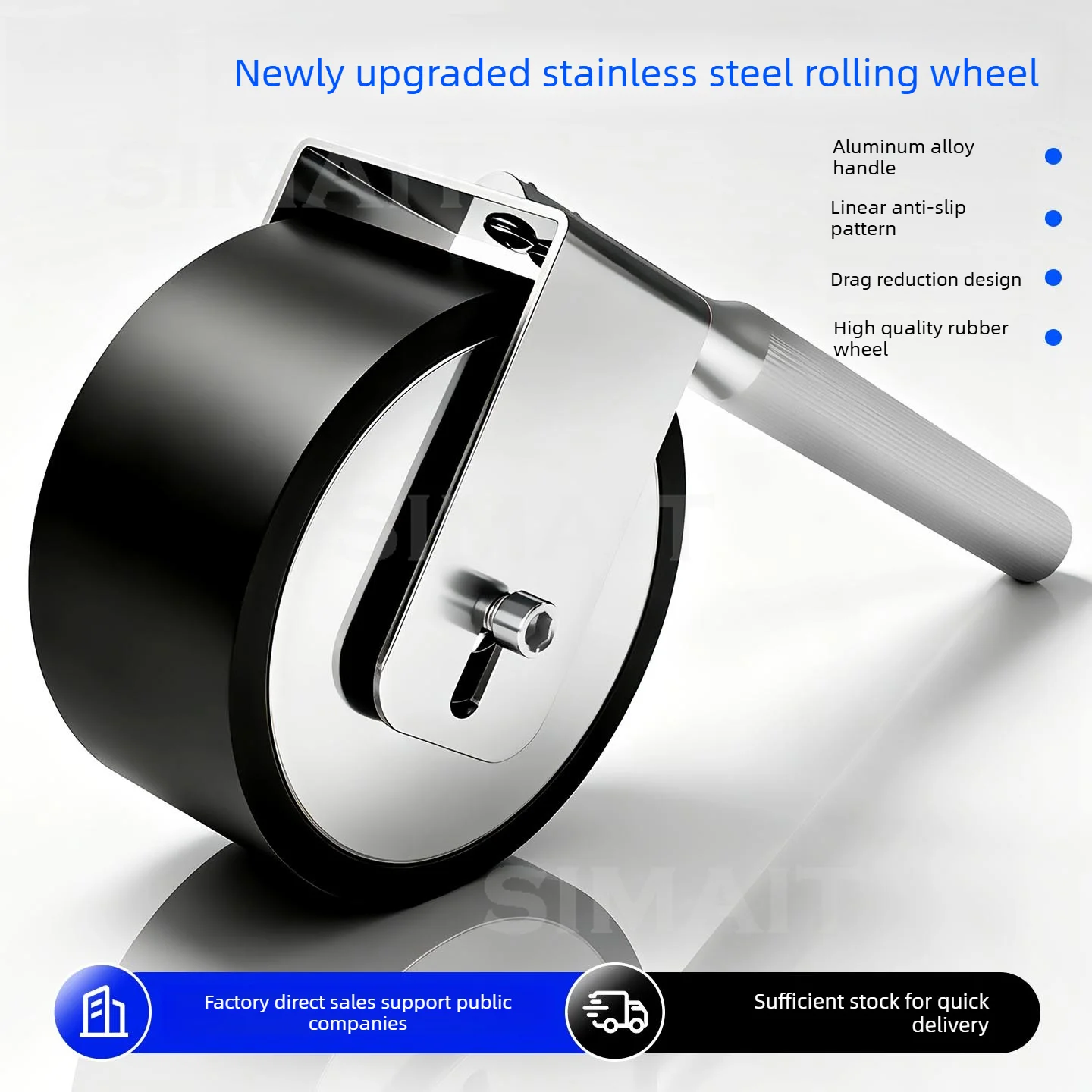 Manual Tape Roller 2KG Pressure Roller Adhesion Test Tool