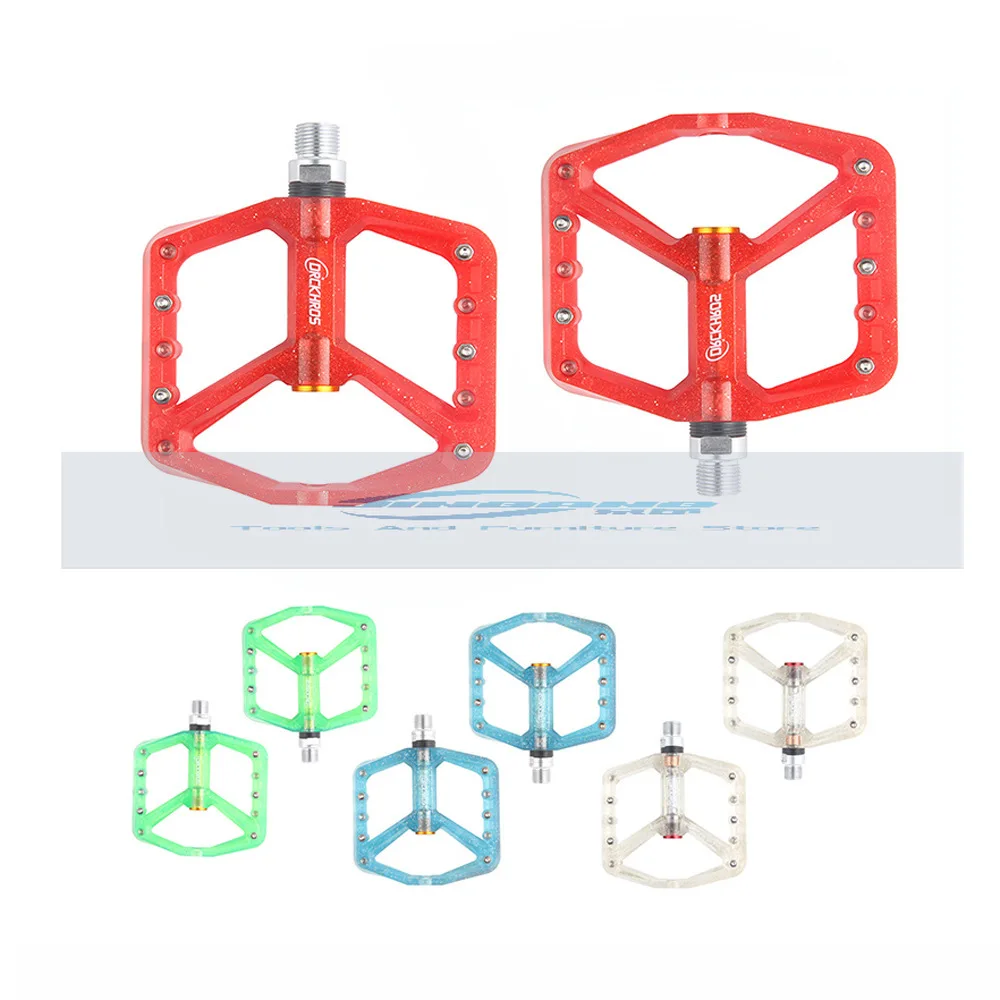 

Mountain Bike Pedal PC Double Peeling Pedal Anti-skid Road Bike Folding Bike Universal Pedal