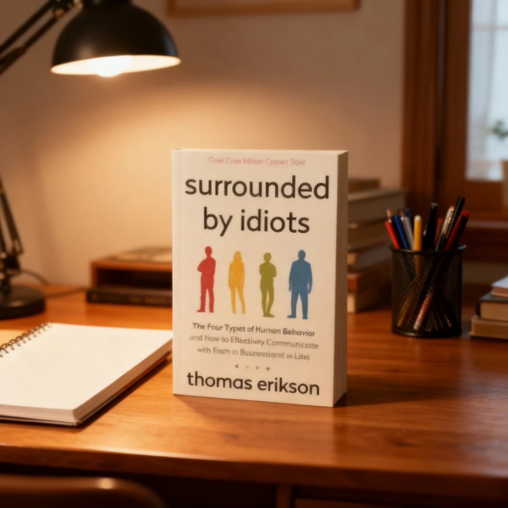 

Surrounded By Idiots The Four Types of Human Behavior By Thomas Erikson English Book Bestseller Novel