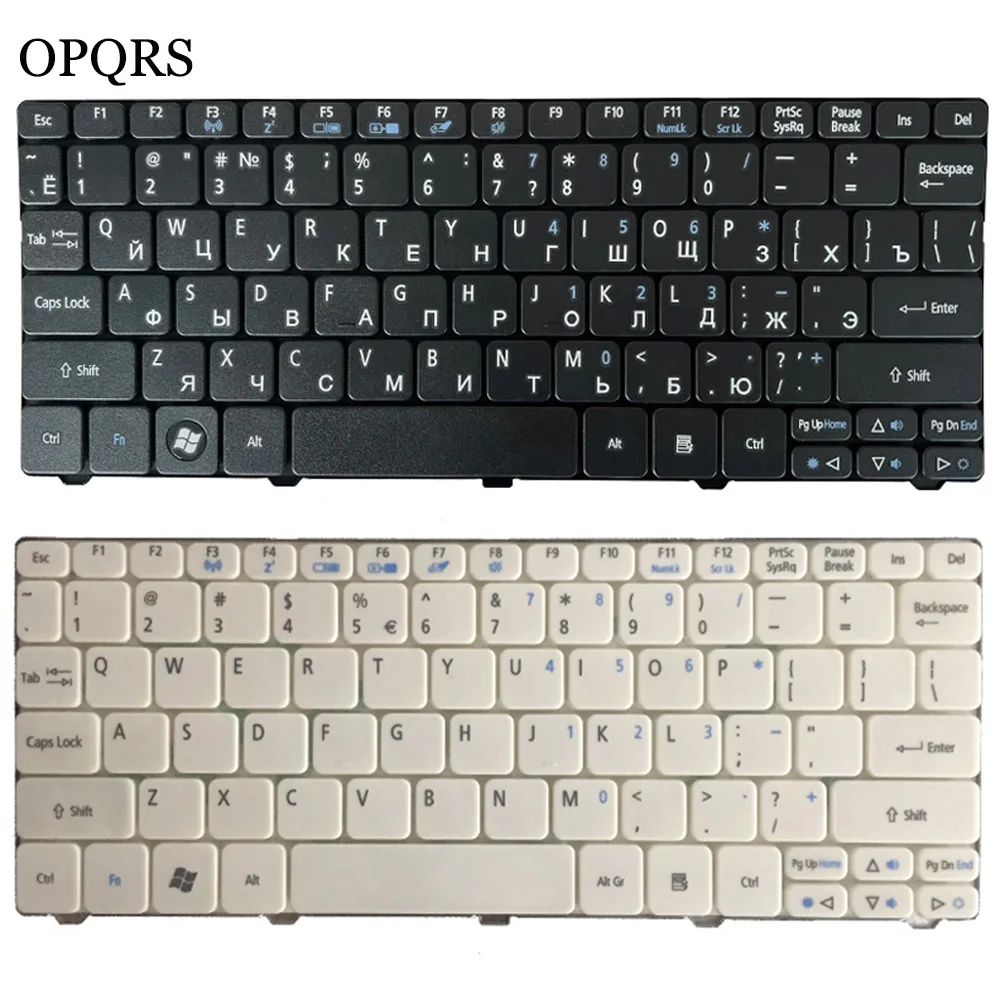 

NEW For Acer Aspire One Happy 2 ZE-7 ZE6 ZE7 ZH9 NAV50 350 eM350 NAV51 355 eM355 POVE6 Russian/US/Spanish/Brazil Laptop Keyboard