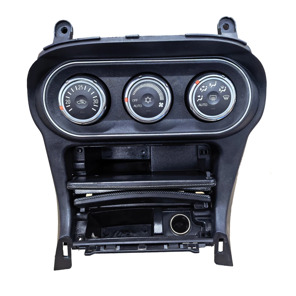1 Piece AC Cover Gear Box Cover For Lancer Ex Carbon Fiber Board For Lancer Gt Shift Box Plate For Evo 10 X MT AT CVT 8010A189 view 4