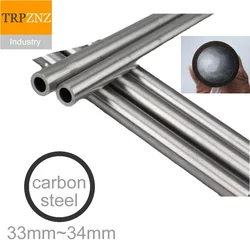 Precision carbon steel tube Diameter 33mm 34mm tolerance 0.05mm iron pipe bright inside Custom cut Fluid delivery pipe customize