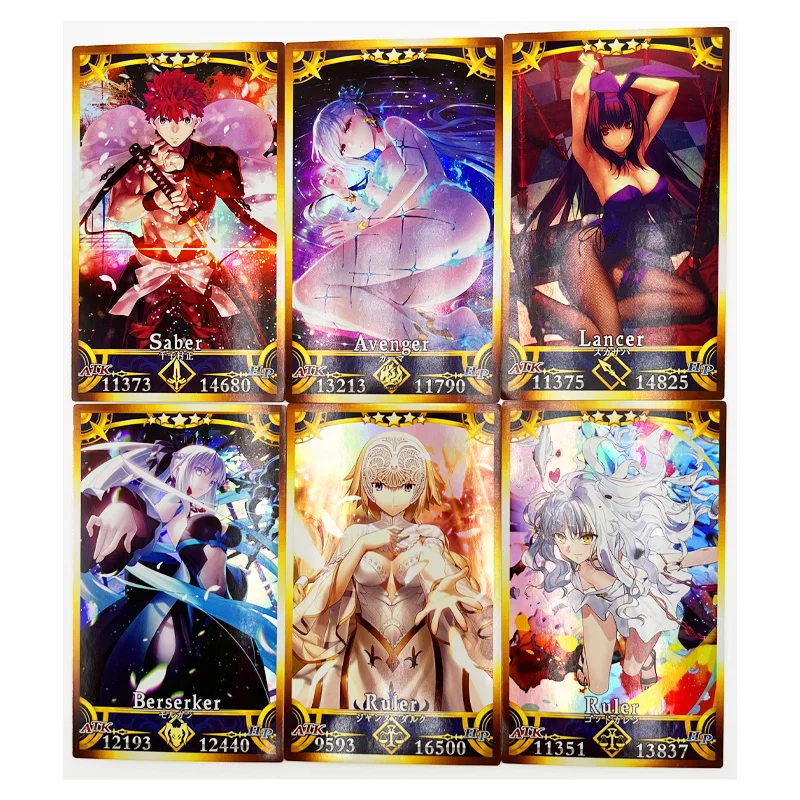 36pcs/set FGO Fate/stay Night No.4 EMIYA Toys Hobbies Hobby Collectibles Game Collection Anime Cards