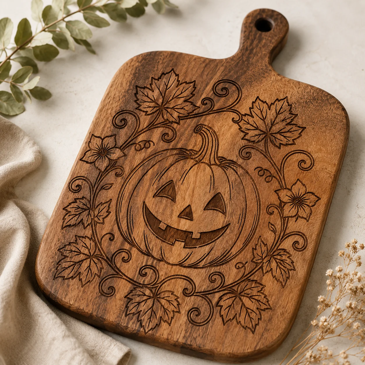 2개/1개 할로윈 나무 조각 커팅보드, 예술적인 조각 - Camp Cutting Board 리뷰 및 가격