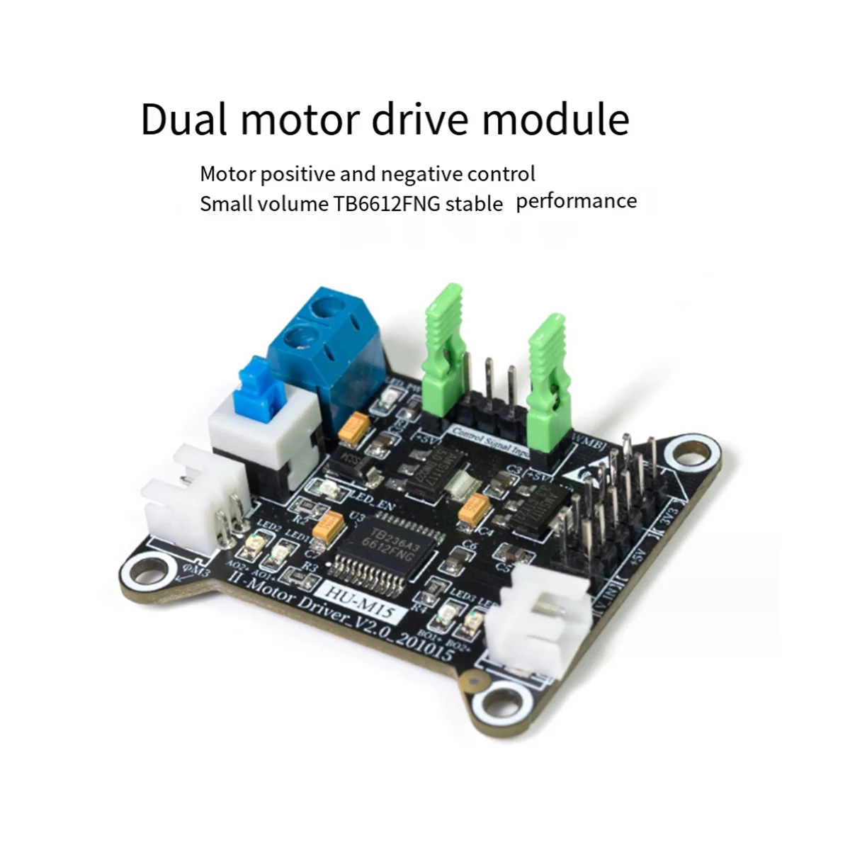 TB6612 Dual-Channel DC Motor Drive Module Motor Positive and Negative Drive Control Smart Car DIY Accessories