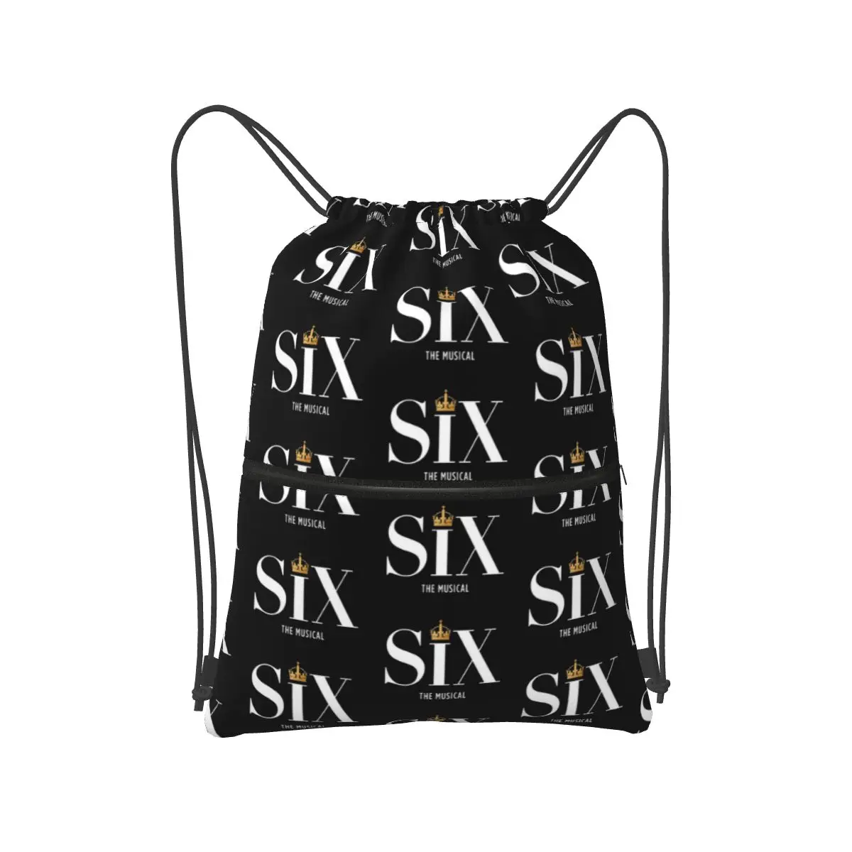 

Six The Musical Backpacks Multi-function Portable Drawstring Bags Sports Bag Book Bags For Travel School