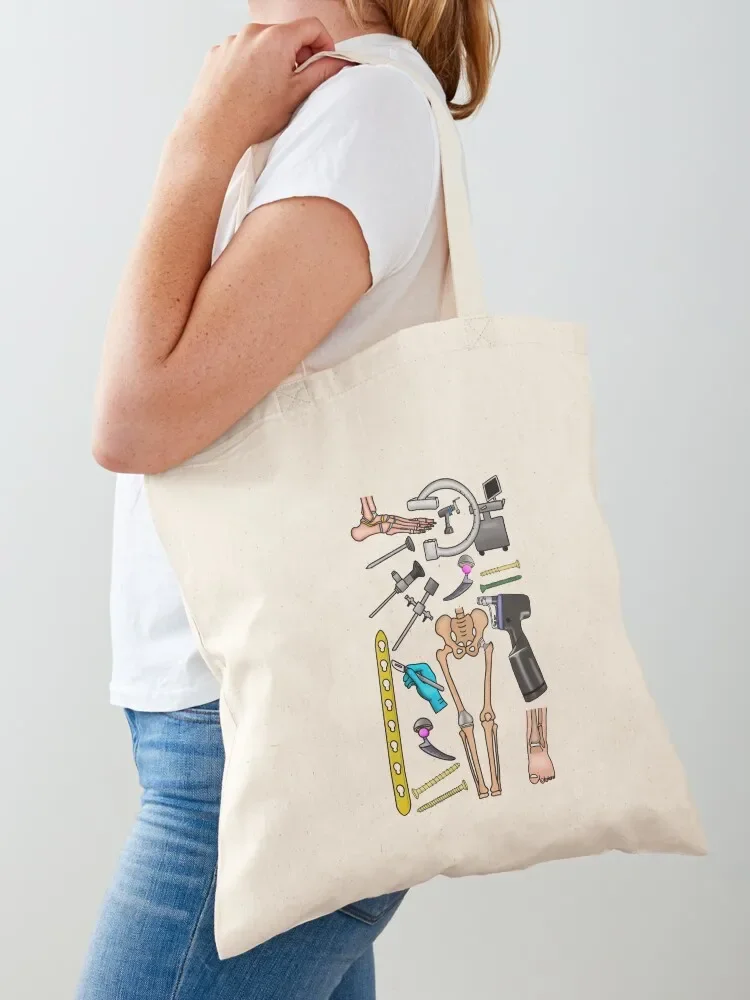 

orthopaedics, traumatology Tote Bag canvas tote bag bag for beach woman shopping bags for women