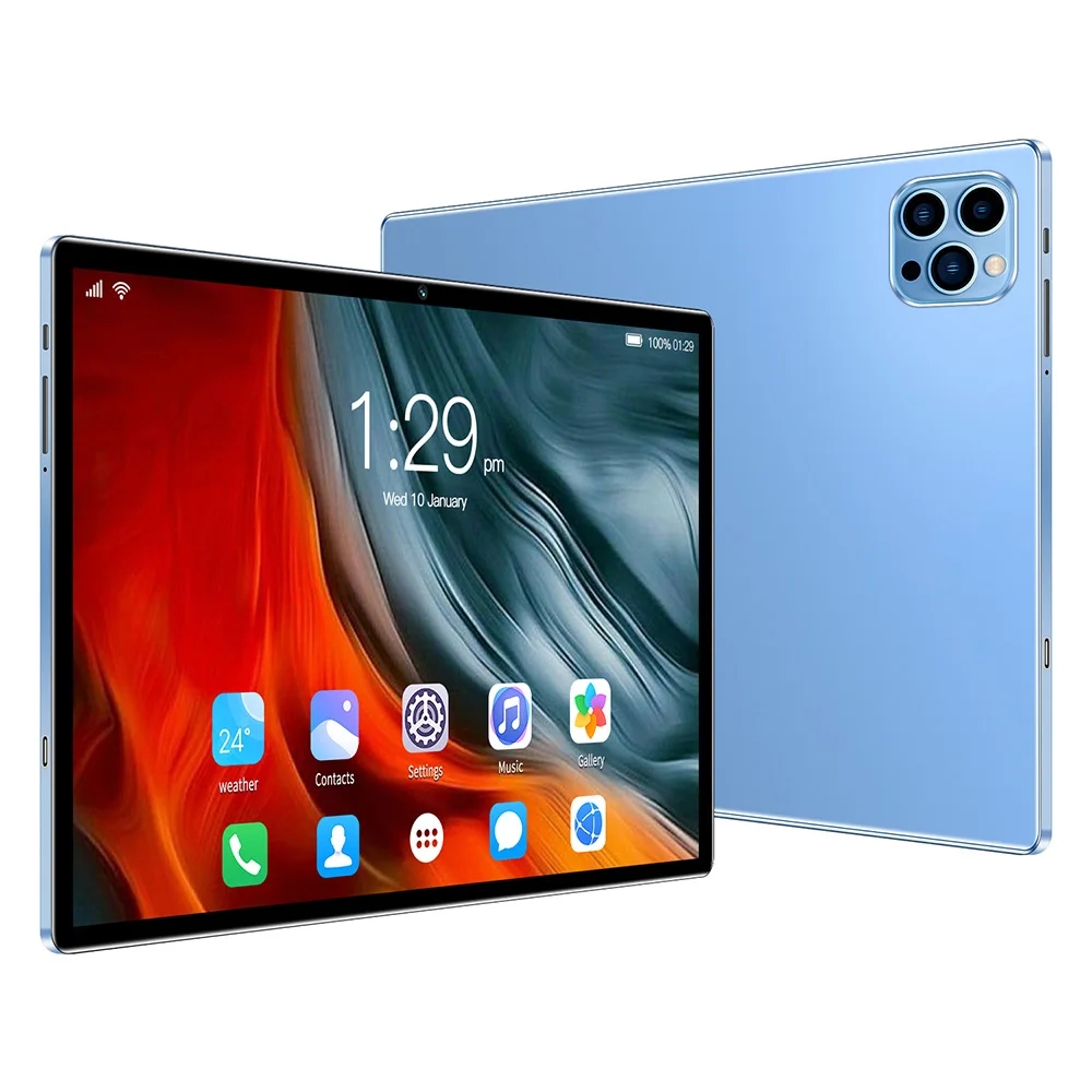 New 10.1 Inch Android Tablet Pc Google Play Octa Core Dual Cameras Dual SIM 3G Phone Call Tablets Global Version 4GB RAM 64GB