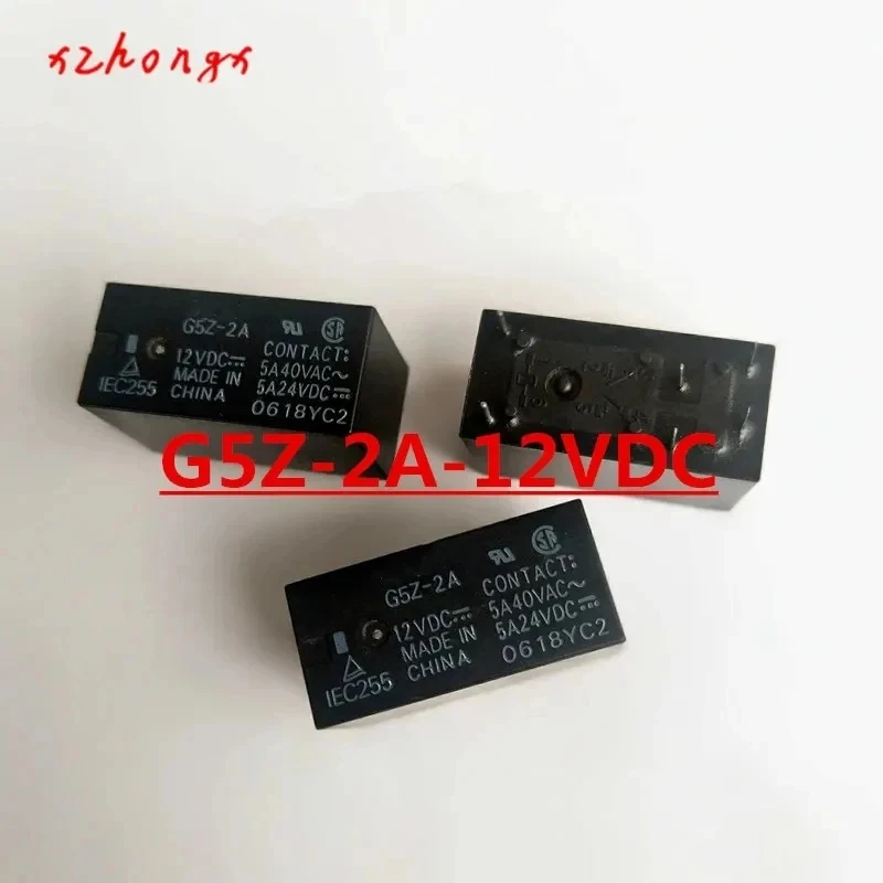 G5Z-2A-12VDC G5Z-2A-24VDC  DIP-6 5A 12VDC Relay