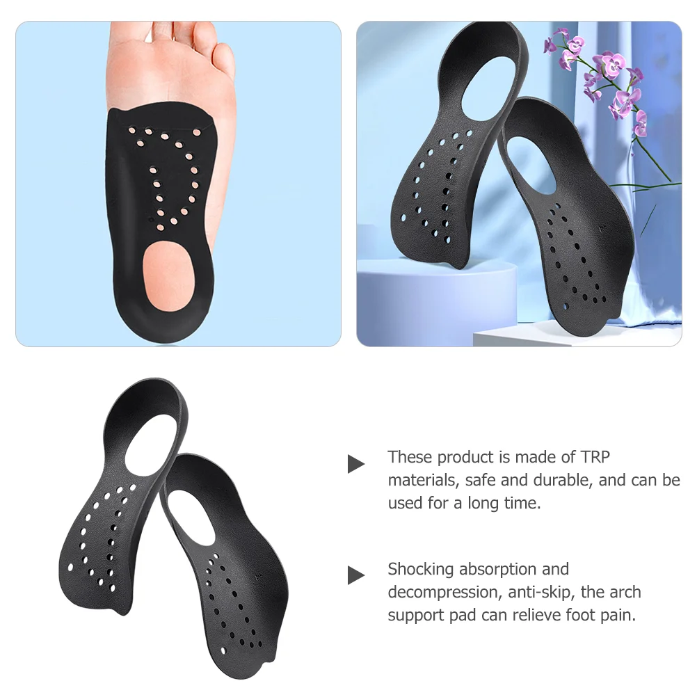 Flat Arch Orthopedic Insoles Kids Support Insert Shoe Inserts for Shoes Cushions Men Heel High Foot Women Child Heels