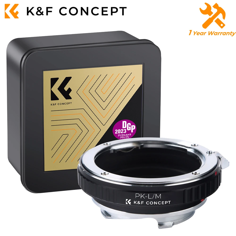 

K&F Concept Lens Mount Adapter for Pentax K Mount Lenses to Leica M Series Camera Body for Leica M1 M2 M3 M4 M5 M6 M7 M8 M9 M10